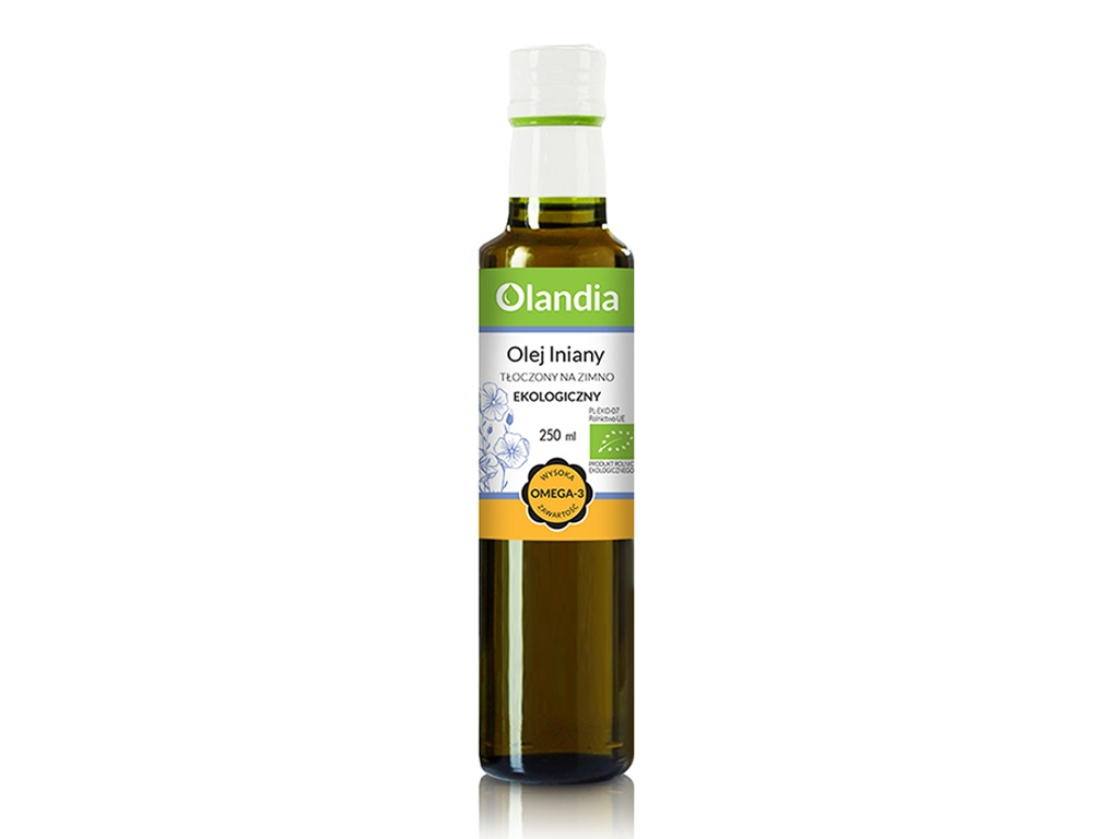 BIO Olej lniany 250ml OLANDIA