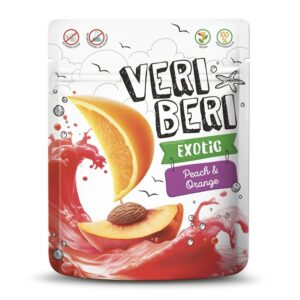 Żelki Brzoskwinia&Pomarańcza z kokosem 50g