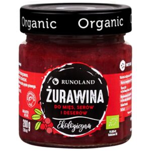 Żurawina do mięs, serów i deserów BIO 200 g