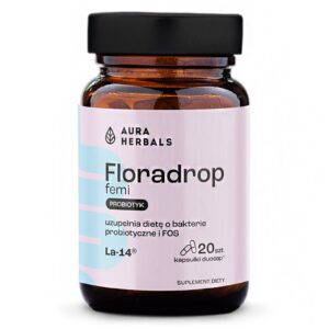 Floradrop femi, probiotyk dla kobiet, kapsułki 20 szt.