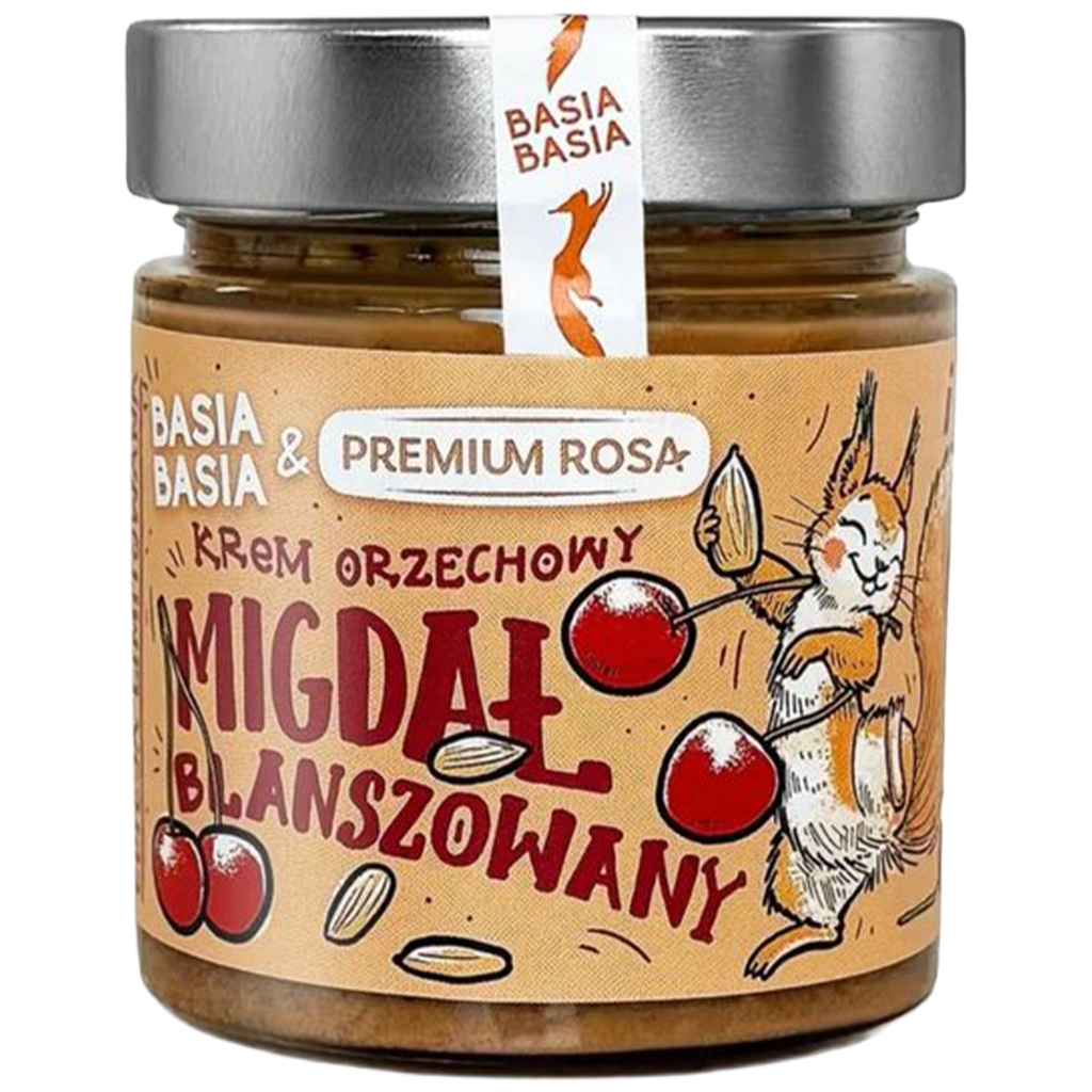 Krem migdałowy z wiśnią 195 g