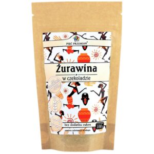 Żurawina w czekoladzie bez cukru 100g