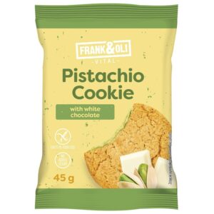 Ciasteczko pistacjowe z białą czekoladą BDC 45g