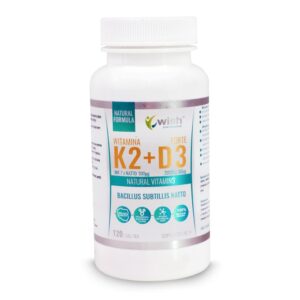 Witamina K2MK7+D3 2000IU 120 tabletek WISH