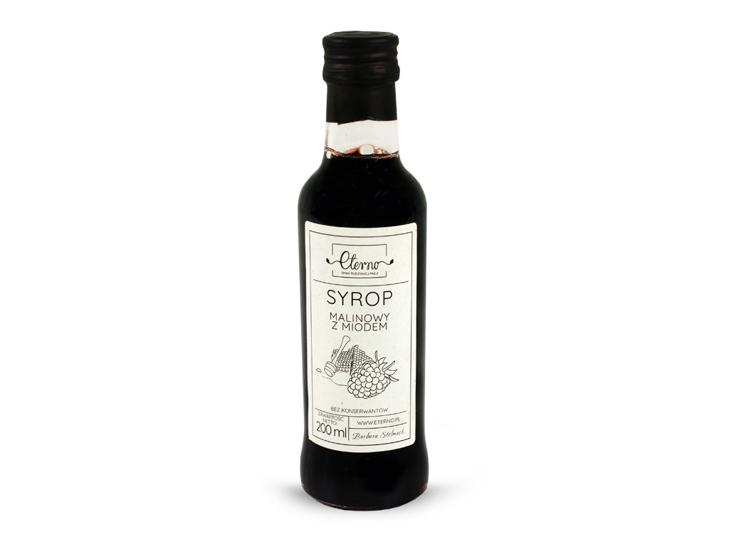 Syrop malina z miodem 200 ml