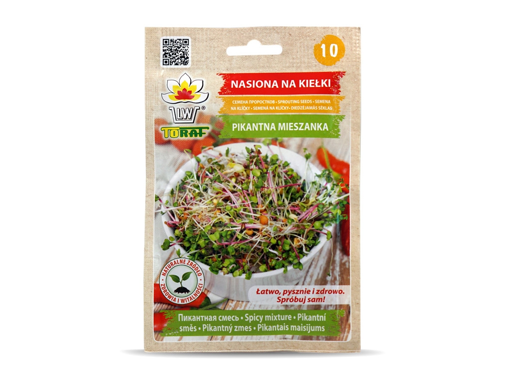 Mieszanka pikantna na kiełki 20g TORAF