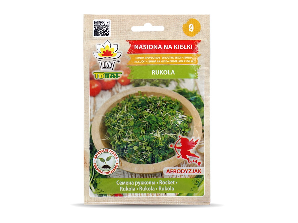 Rukola nasiona na kiełki 10g TORAF