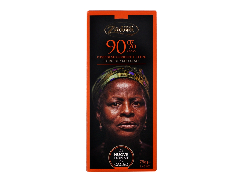 Czekolada gorzka 90% 75g Zaini