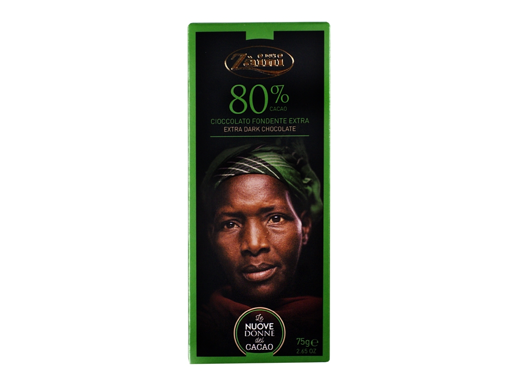 Czekolada gorzka 80% 75g Zaini