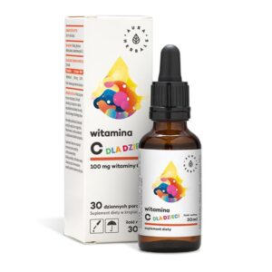 Witamina C dla dzieci krople 30ml Aura Herbals