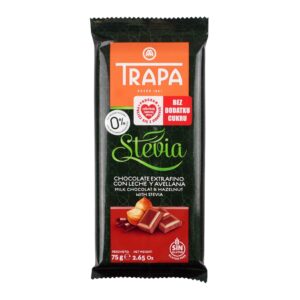 Czekolada mleczna z orzechami laskowymi Trapa 75g