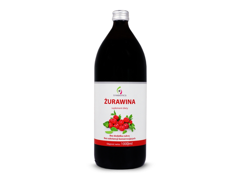 Sok z żurawiny 1L SYMBIOTICS