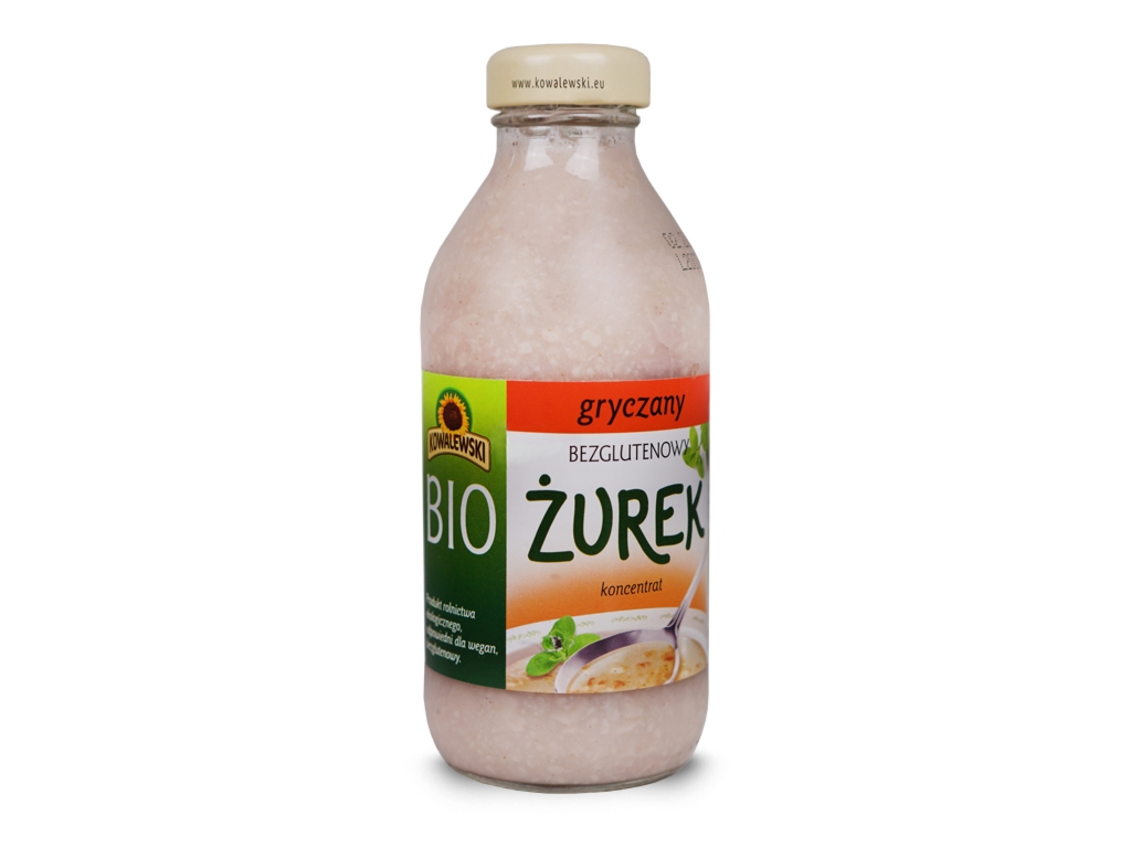 BIO Żurek gryczany bezgl. konc. 320ml Kowalewski