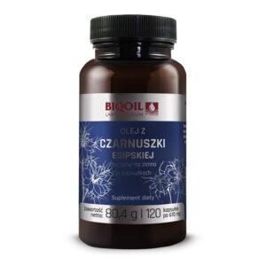 Olej z czarnuszki egipskiej 120 kapsułek BIQOIL