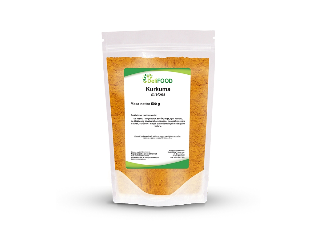 Kurkuma mielona 500g