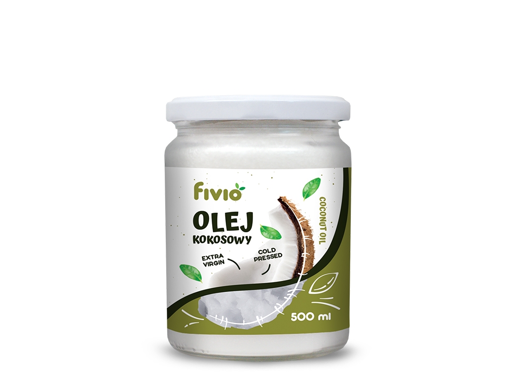 Olej kokosowy VIRGIN 500ml