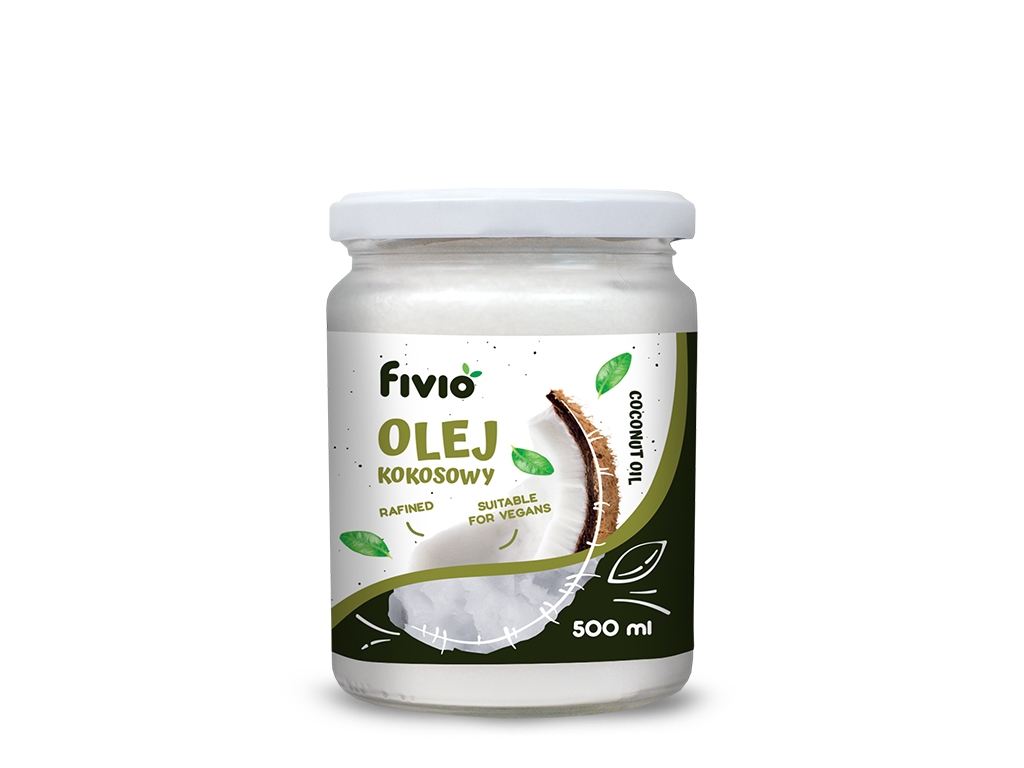 Olej kokosowy rafinowany 500ml
