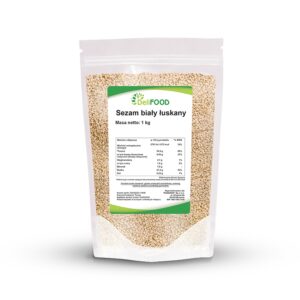 Sezam łuskany biały 1000g