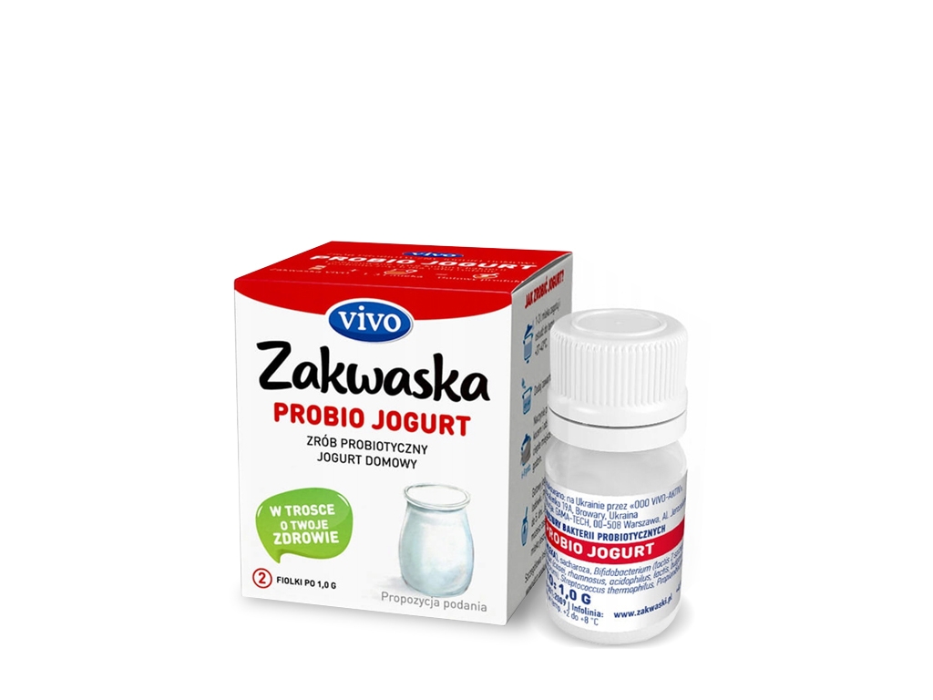 Zakwaska Probio jogurt VIVO - kartonik 2 sztuki