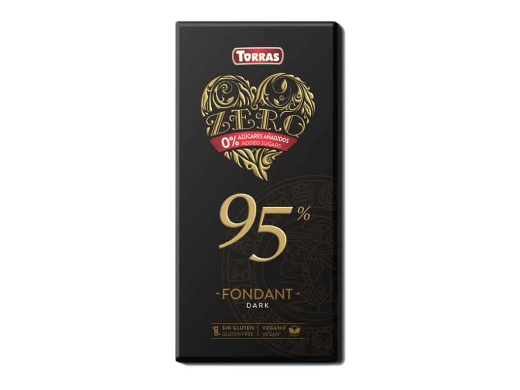 Czekolada gorzka 95% kakao bdc 100g Torras