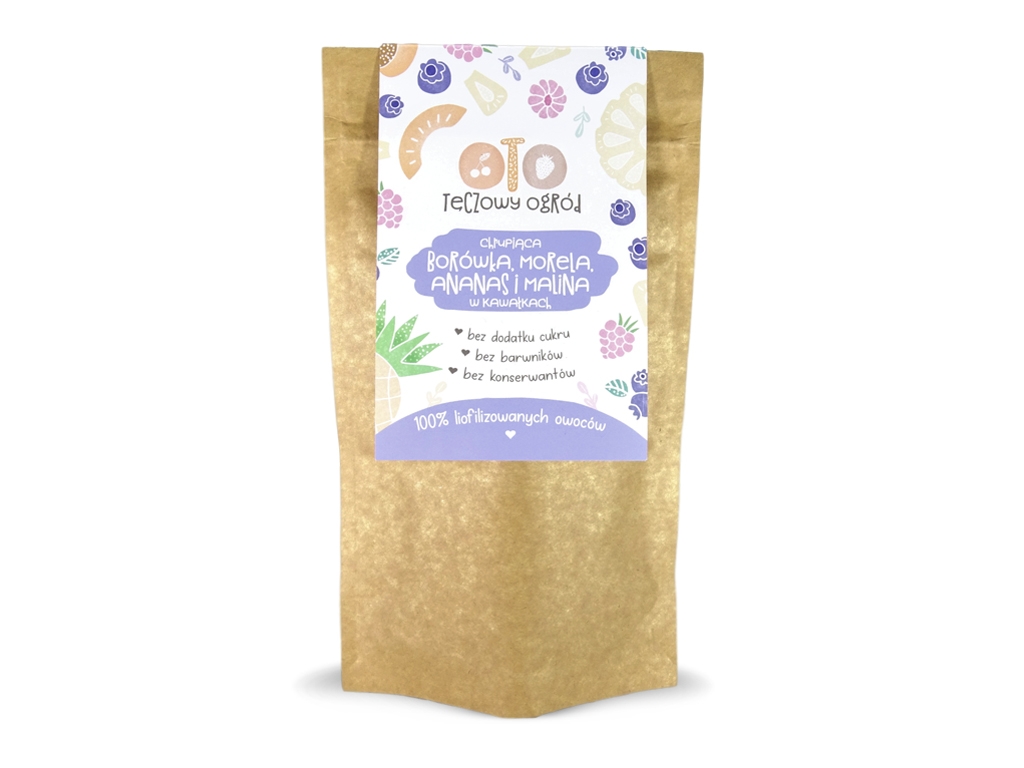 OTO Tęczowy Ogród - mix owoców liofilizowanych 20g Otolandia