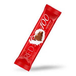 Czekolada mleczna bez cukru 26g RED
