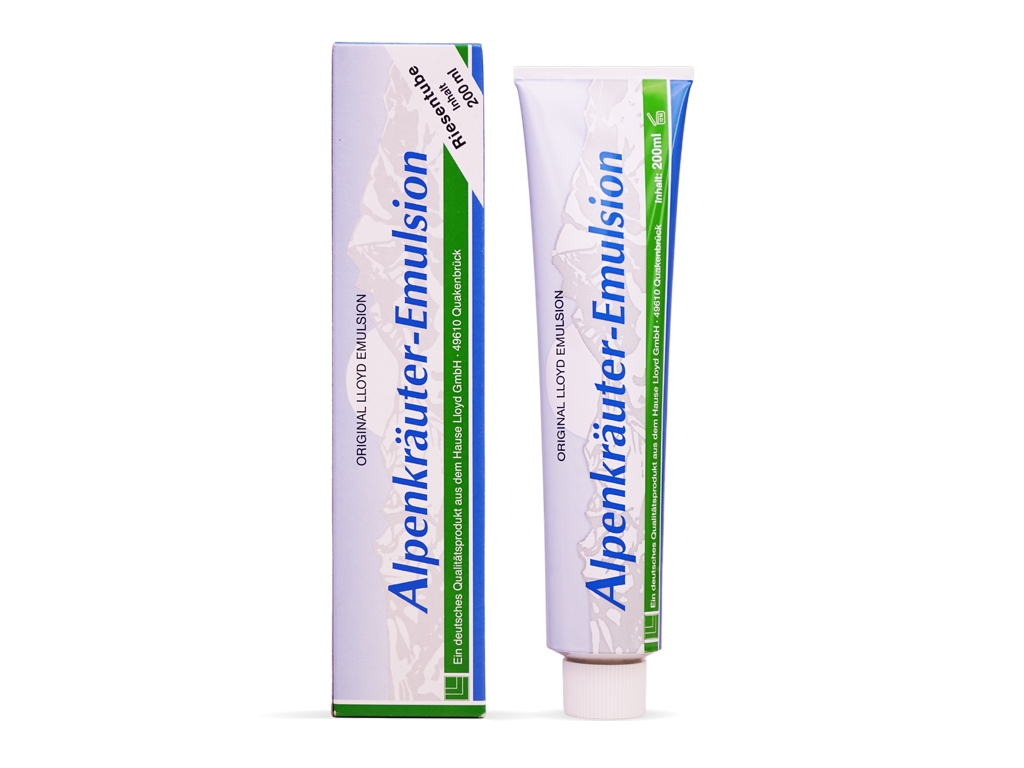 Maść alpejska alpenkrauter zielona 200ml LLOYD
