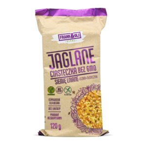 Ciasteczka jaglane+siemię lniane 120g Frank&Oli