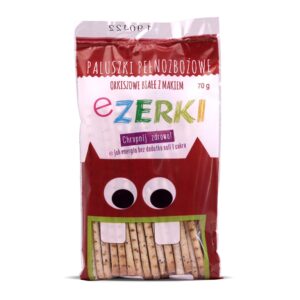 Paluszki Ezerki orkiszowe białe z makiem 70g