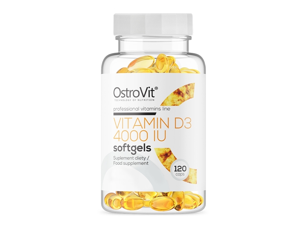 Vitamin D3 4000 IU softgels 120kaps OstroVit