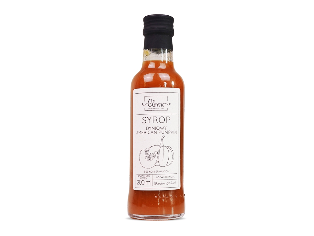 Syrop dyniowy American Pumpkin 200ml ETERNO