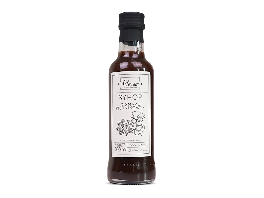 Syrop o smaku piernikowym 200ml ETERNO