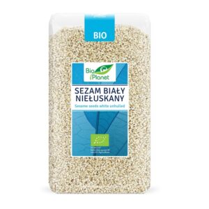 BIO Sezam biały niełuskany 1kg BIO PLANET
