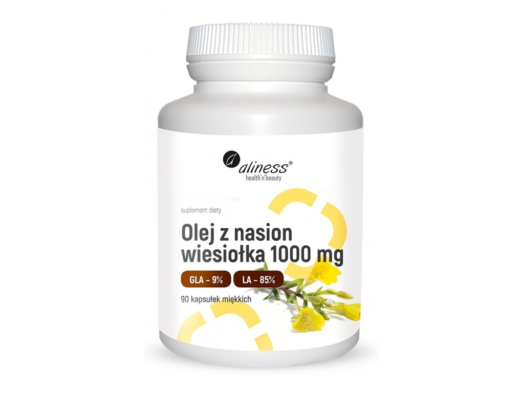 Olej z nasion wiesiołka 1000mg 90kaps. Aliness