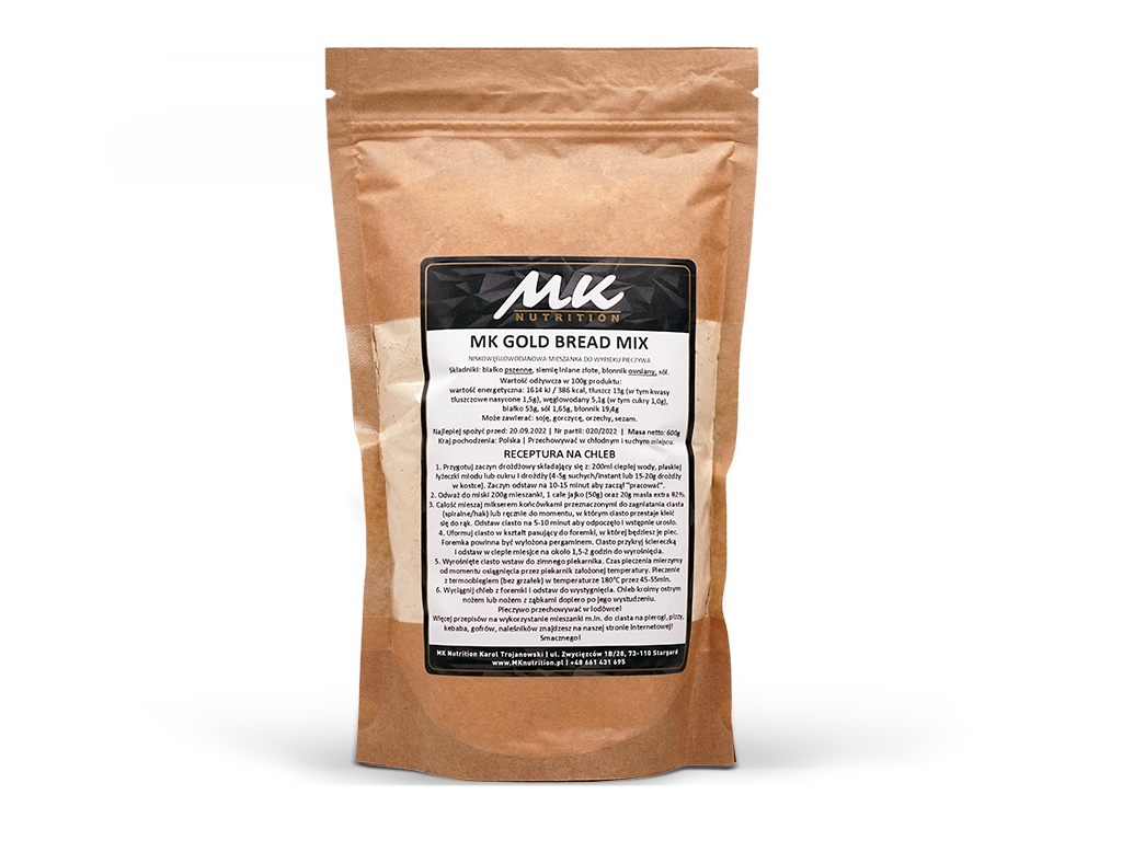 Chleb Keto - MK Gold Bread Mix 600g MK Nutrition