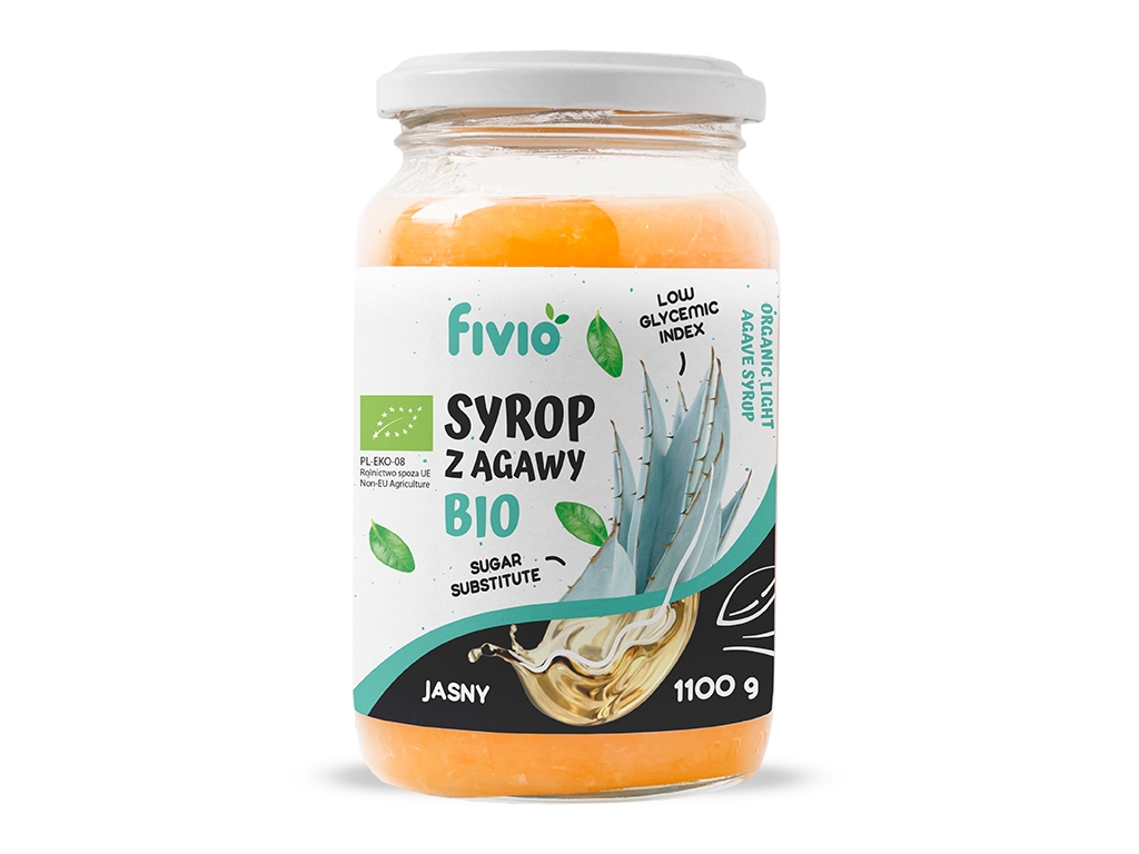 BIO Syrop z agawy jasny 1100g