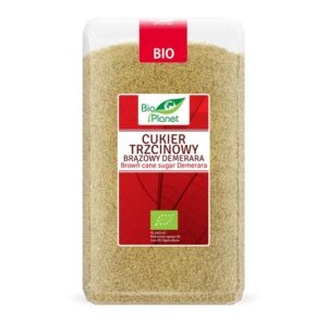 BIO Cukier trzcinowy brązowy 1kg BIO PLANET