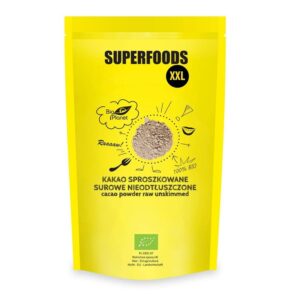 BIO Kakao proszek nieodtłuszczone 400g SUPERFOODS
