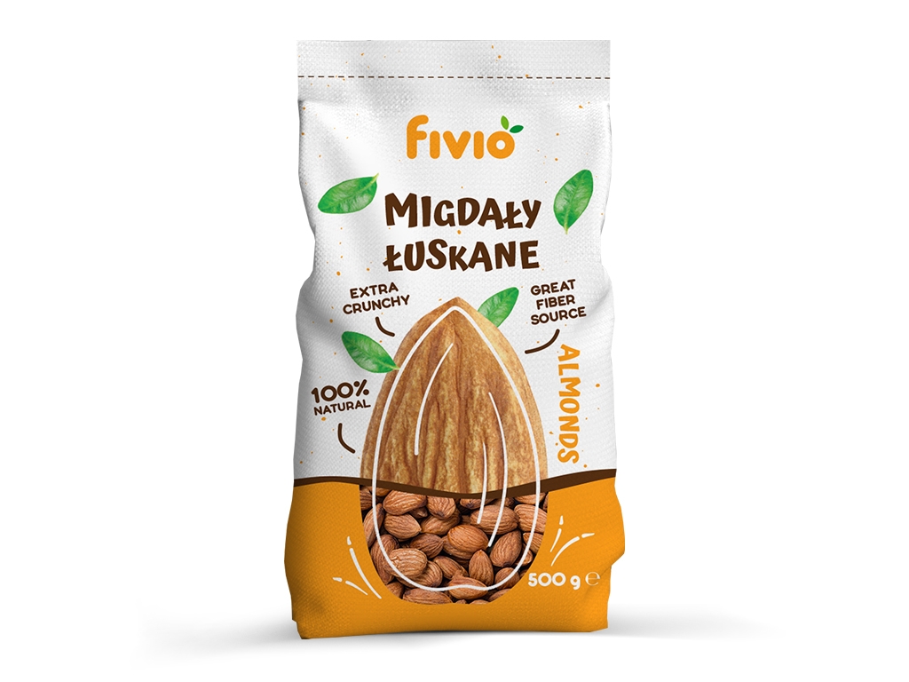 Migdały całe 500g