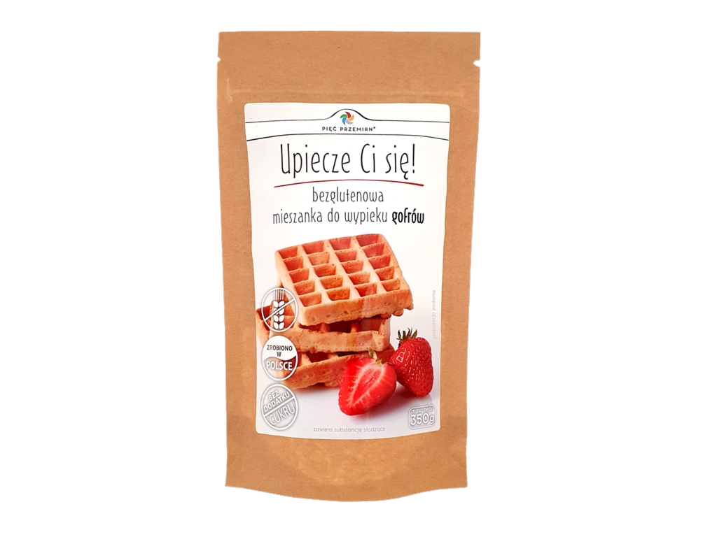 Mieszanka bezglut. na gofry 350g Pięć P.