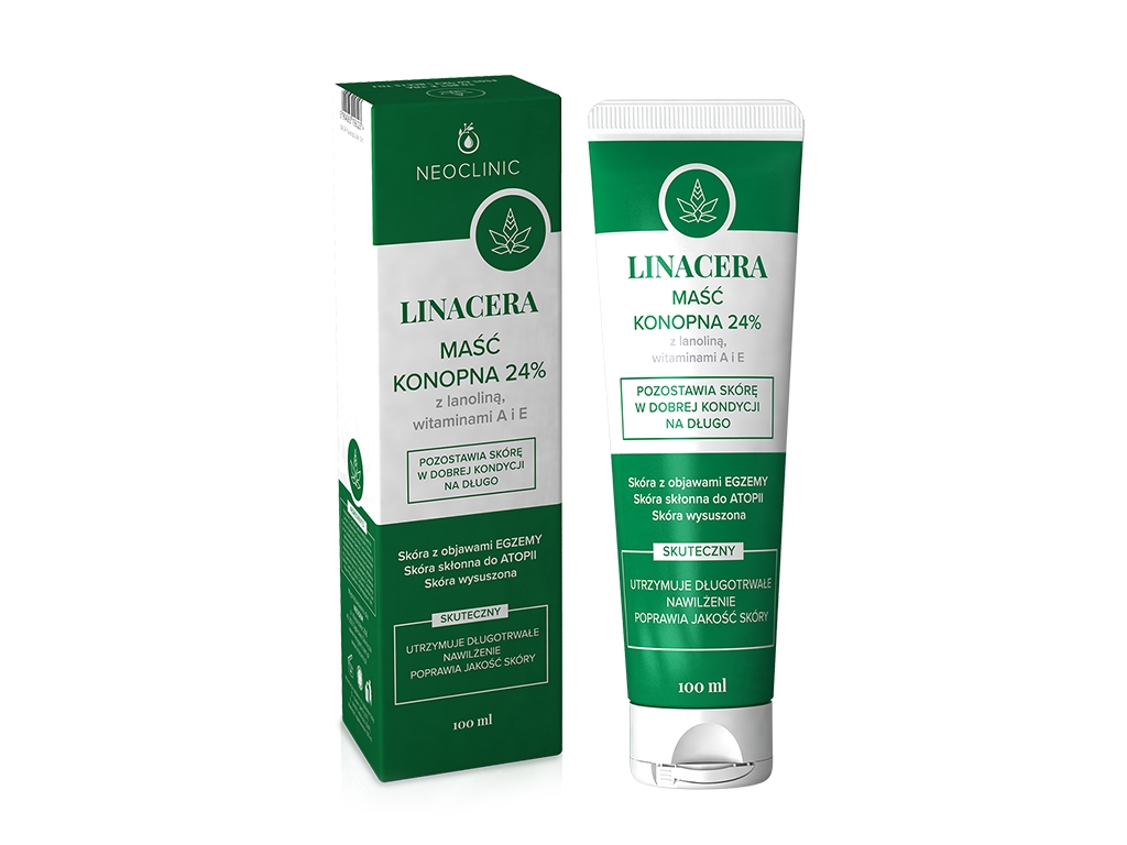 Maść Konopna LINACERA (24%) - 100ml NEOCLINIC