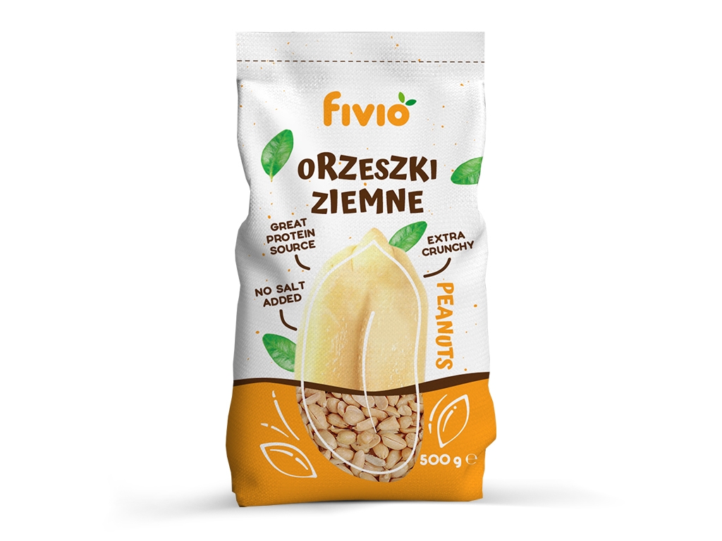 Orzechy ziemne bez soli 500g