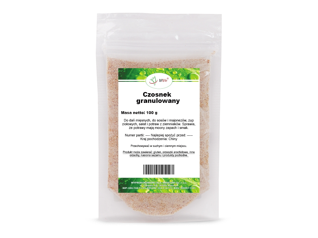Czosnek granulowany - 100g