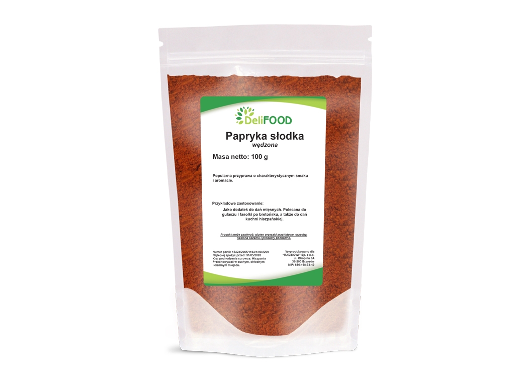 Papryka słodka wędzona 100g