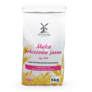 Mąka orkiszowa jasna typ 650 5 kg KOPYTOWA