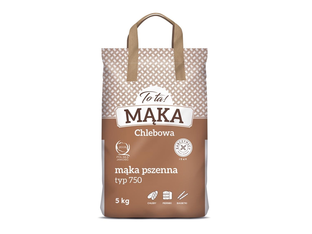 Mąka pszenna typ 750 Chlebowa 5 kg - To ta!