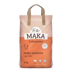 Mąka pszenna typ 500 Luksusowa 5 kg - To ta!
