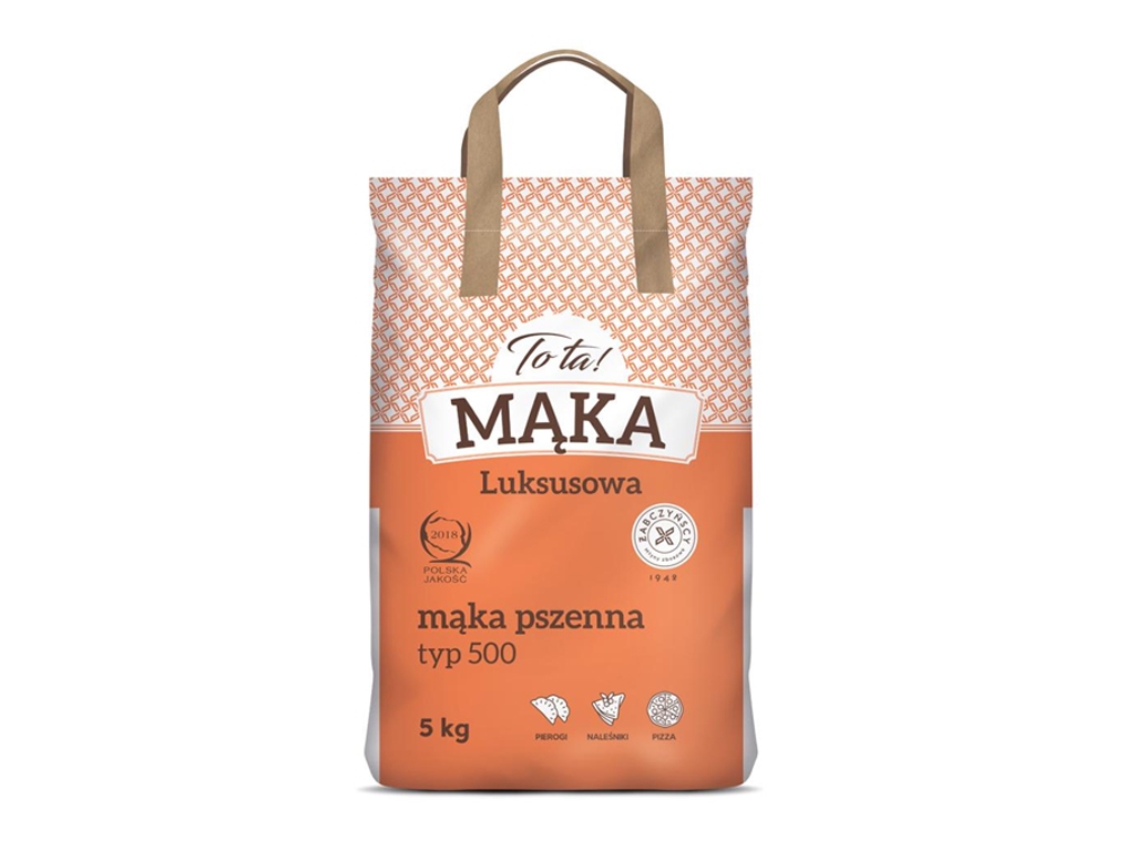 Mąka pszenna typ 500 Luksusowa 5 kg - To ta!