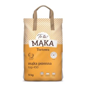 Mąka pszenna typ 450 Tortowa 5 kg - To ta!