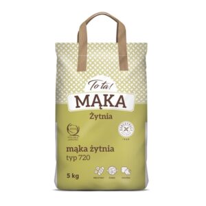 Mąka żytnia typ 720, 5 kg - To ta!